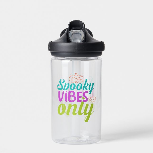 Spooky Vibes Only-40378 Water Bottle (Front)