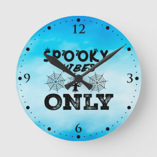 Spooky Vibes Only-67293 Hoodie Round Clock