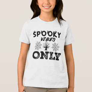 Spooky Vibes Only-67293 Hoodie Tri-Blend Shirt