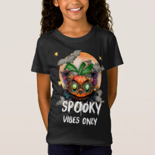 Spooky Vibes Only, Halloween Pumpkin Trick Treat T-Shirt