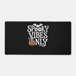 Spooky Vibes Only Halloween Sloth Oversized T-Shir Desk Mat