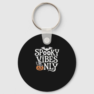 Spooky Vibes Only Halloween Sloth Oversized T-Shir Key Ring
