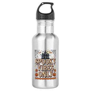 Spooky Vibes Only Vintage Halloween Shirt Design_1 532 Ml Water Bottle