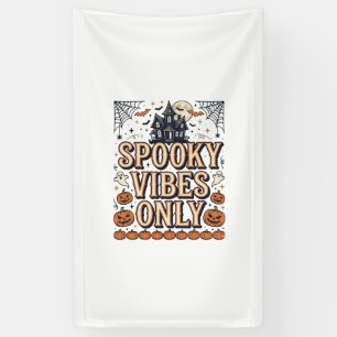 Spooky Vibes Only Vintage Halloween Shirt Design_1 Banner