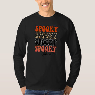 Spooky Vibes Retro Vintage Halloween T-Shirt