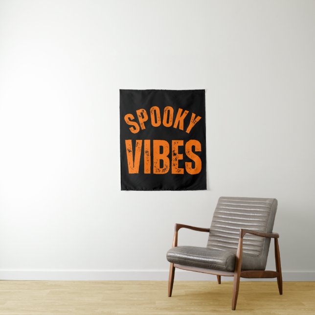SPOOKY VIBES TAPESTRY (In Situ)