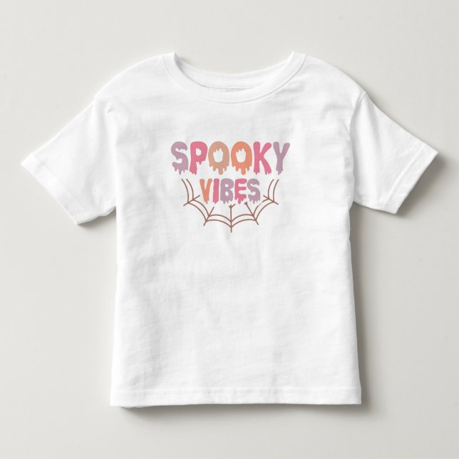 Spooky Vibes Toddler T-Shirt (Front)