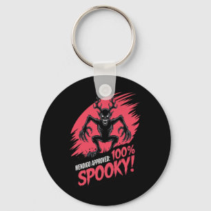 Spooky Wendigo Approved For Halloween Enthusiasts Key Ring