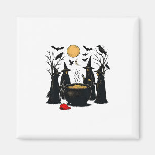 Spooky Witch Halloween Anti Trump Feminist Women R Magnet