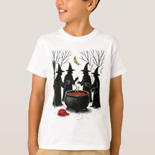 Spooky Witch Halloween Anti Trump Feminist Women R T-Shirt