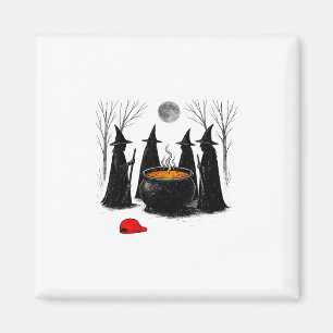 Spooky Witch Halloween Feminist Women Rights Again Magnet