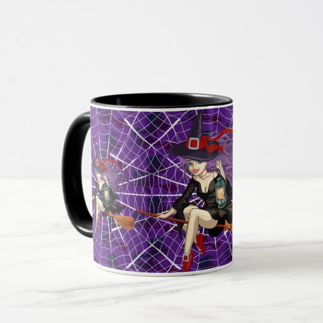 Spooky Witch Mug (Front Left)