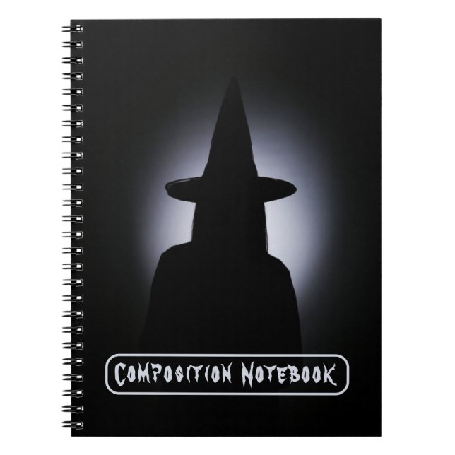 Spooky Witch  Notebook (Front)