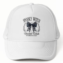 Spooky Witch Social Club Halloween Coquette Bow