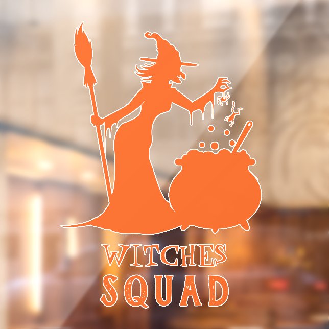 Spooky Witch Spider Frog Potion Halloween Party Window Cling (Sheet 2)