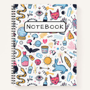 Spooky Witchy Magic  Notebook