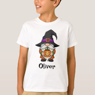 Spooky Wizard Gnome Halloween T-Shirt
