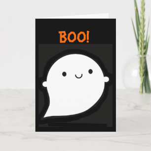 Spooky Wooky Halloween Ghost Card