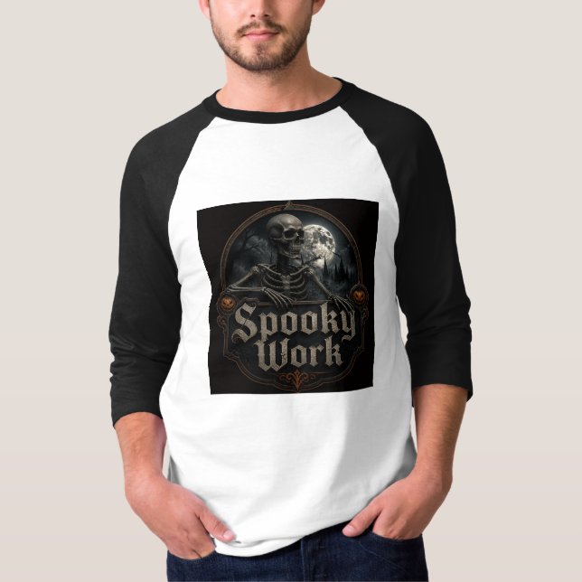 Spooky Work! Men T-Shirt (Front)