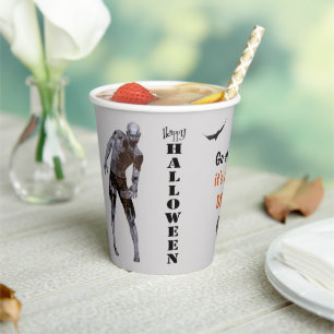 Spooky Zombie Only a Drink Halloween Party  Paper Cups