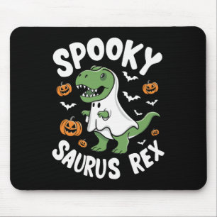 Spookysaurus Rex Funny Halloween Outfit Costumes Mouse Mat