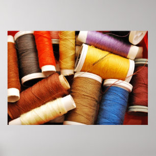 Spool Of Thread Poster