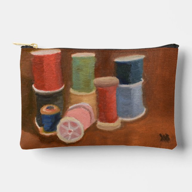 Spools of Thread Accessory Pouch (Front)