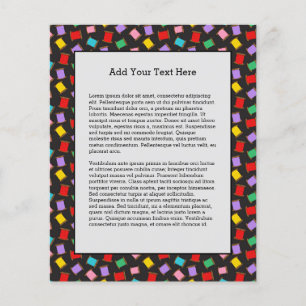 Spools Sewing Threads Black Dressmaker Seamstress Flyer