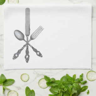 Spoon, Knife, Fork - Kitchen Towel