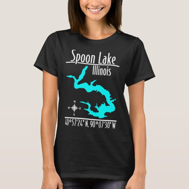 Spoon Lake Illinois T-Shirt (Front)