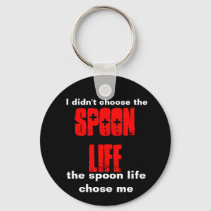 Spoon Life/Thug Life Keychain