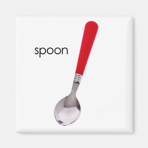 Spoon Refrigerator Magnet