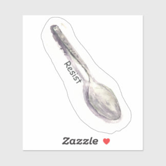 Spoon - Watercolor Sticker