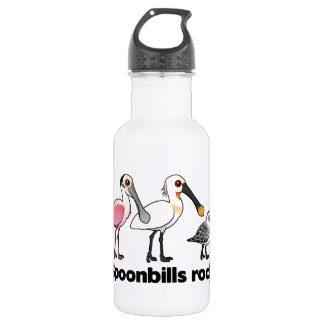Spoonbills Rock! 532 Ml Water Bottle