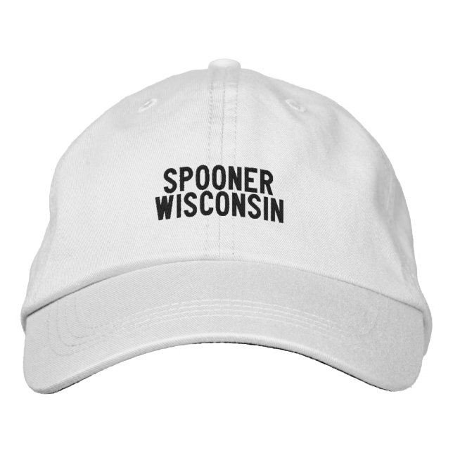 Spooner Wisconsin Hat (Front)