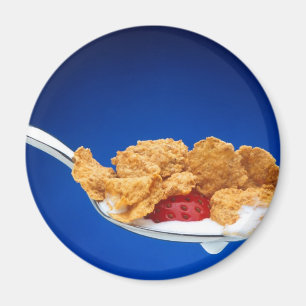 Spoonful of Cereal Magnet