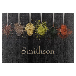 Spoonful of Spices Cutting Board