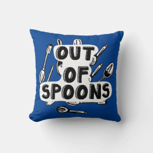 Spoonie invisible disability hidden illness spoon cushion
