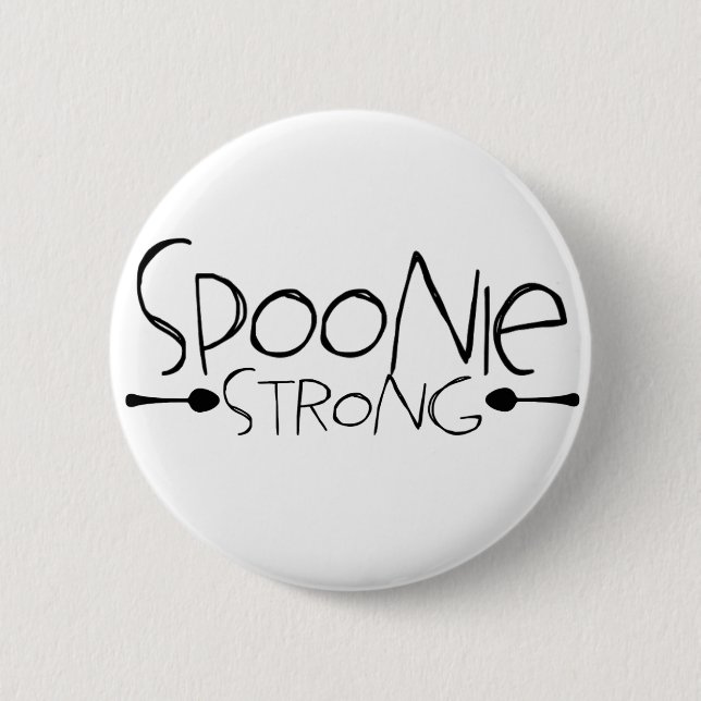 Spoonie Strong Pin (Front)