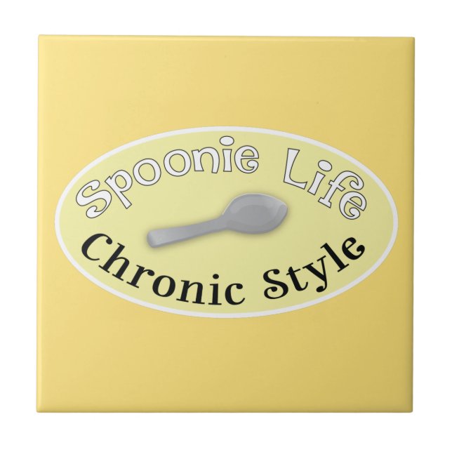 Spoonie Style - Soft Yellow Tile (Front)