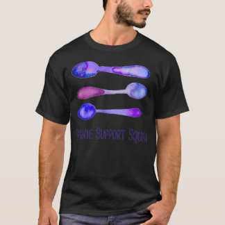 Spoonie Support Squad africa anatomical -  T-Shirt