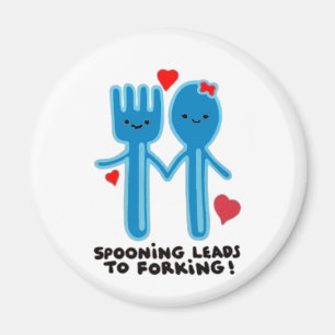 SPOONING LEADS TO FORKING MAGNET