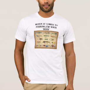 "Spoons, Jigs, Spinners" T-Shirt