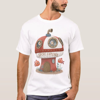 Spore Explorer - Steampunk Toadstool Submarine T-S T-Shirt