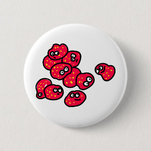 Spores 6 Cm Round Badge