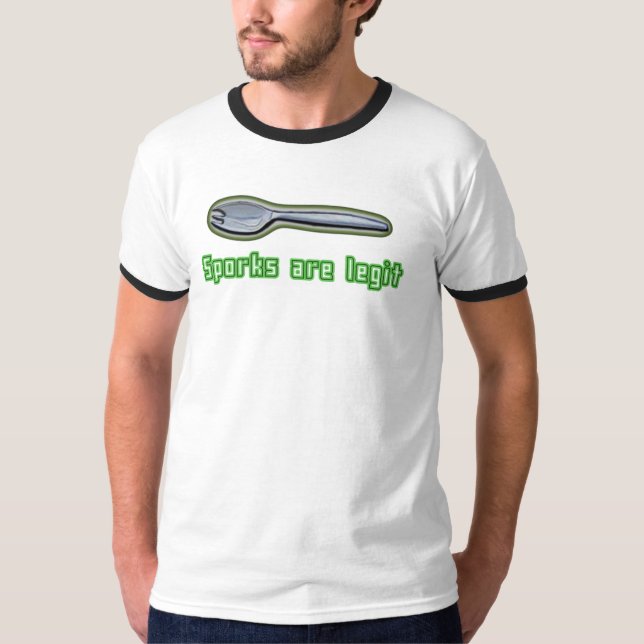 Sporks!!! T-Shirt (Front)