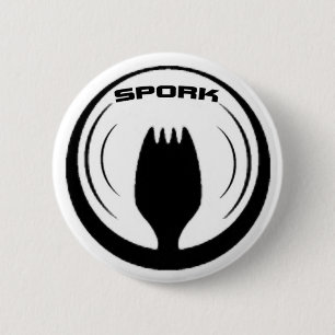 Sporky 6 Cm Round Badge