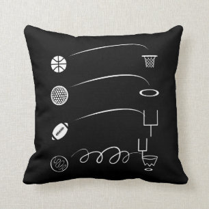 Sport Ball score Techniques Basketball Football Cushion