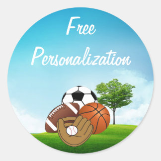 Sport Balls Sticker Pack