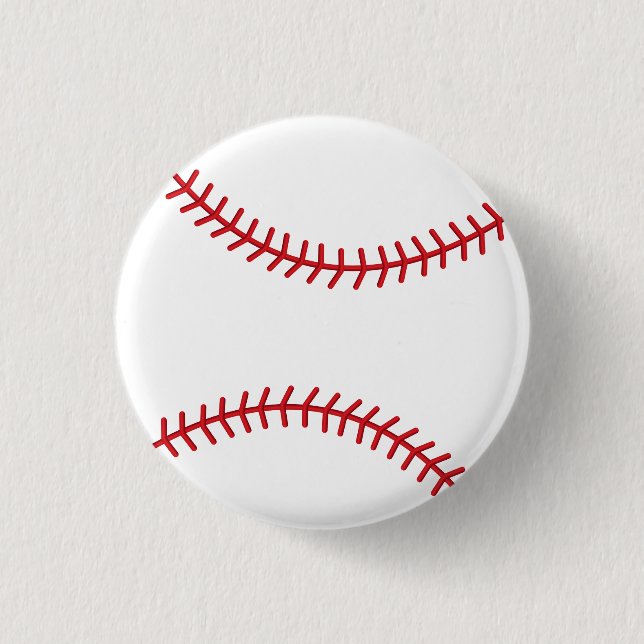 Sport Baseball / Softball 3 Cm Round Badge (Front)